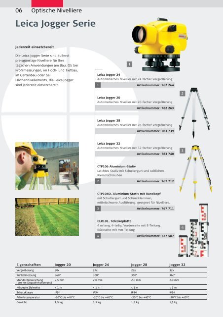 Leica Geosystems Katalog  2011 2012