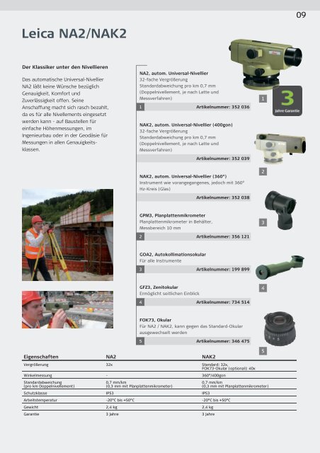 Leica Geosystems Katalog  2011 2012