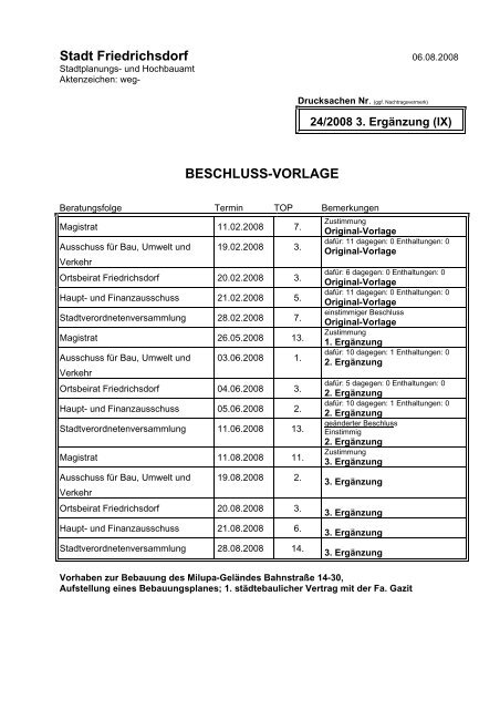 Stadt Friedrichsdorf - Pirate Leaks