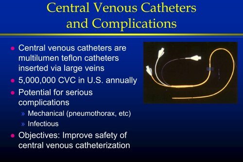 Central Venous Catheterization - VCU Internal Medicine Electronic ...