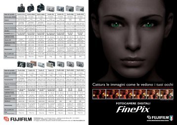 Cattura le immagini come le vedono i tuoi occhi - Fujifilm Italia