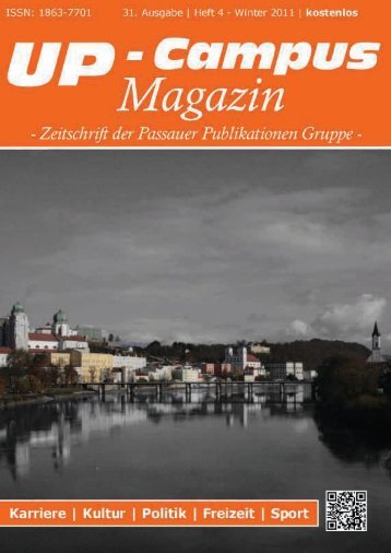 Die 32. Ausgabe - Heft 1/2012 - erscheint im ... - UP-Campus Magazin