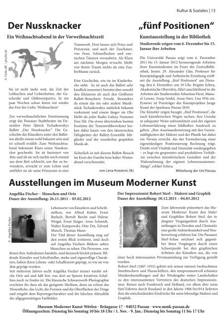 Die 32. Ausgabe - Heft 1/2012 - erscheint im ... - UP-Campus Magazin