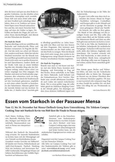 Die 32. Ausgabe - Heft 1/2012 - erscheint im ... - UP-Campus Magazin