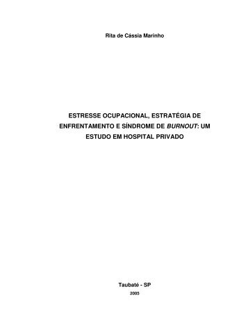 estresse ocupacional, estratégia de enfrentamento e ... - Ppga.com.br