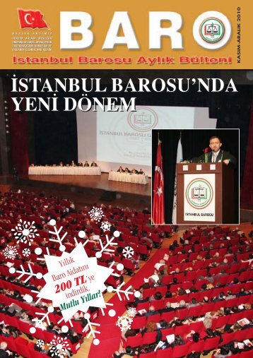 â¹stanbul barosu'nda yenâ¹ dÃ¶nem - Ä°stanbul Barosu