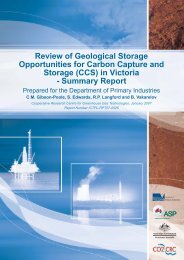 Review of Geoligical Storage Opp. for Carbon Capture ... - CO2CRC