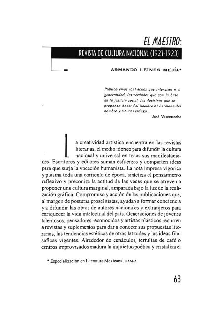 El maestro: Revista de Cultura Nacional - Si necesitas algÃºn libro ...