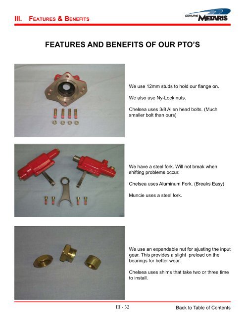 PTO Reference Catalog - Norman Equipment Co.
