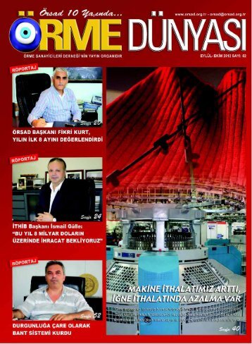 eylül-ekim - Örme Sanayicileri Derneği