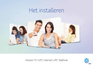 Installatiehandleiding Horizon TV - Upc