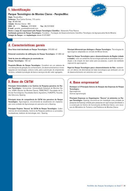 portifolio anprotec.pmd - Prefeitura de Londrina - Estado do Paraná