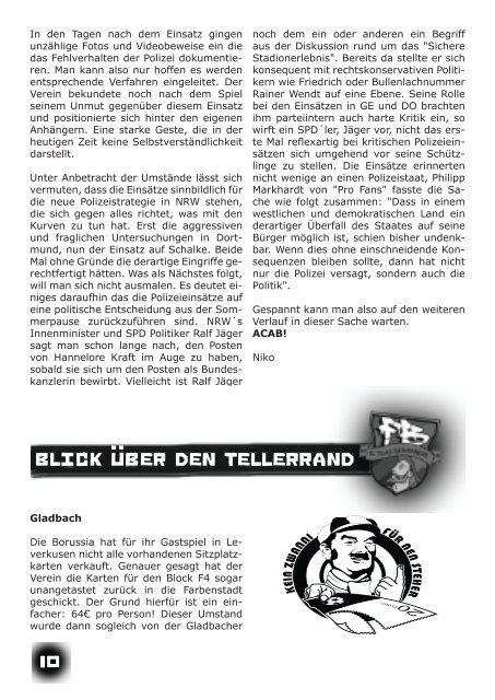 Ausgabe 31 – Hansa Rostock - Fanatico Boys