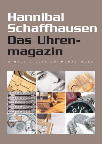 Hannibal-Uhrenmagazin 2003-2 - Upscale.