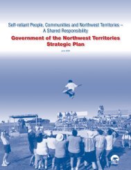 Government of the Northwest Territories Strategic Plan