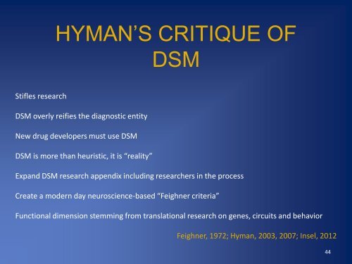 The Philosophy Behind the DSM-5