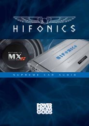 Hifonics Dual Mono-Block digital MAXXIMUS GEN-X4 1-Kanal Auto Endstufe 6000 W