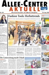 Fashion Tools: Herbsttrends - Allee Center Remscheid