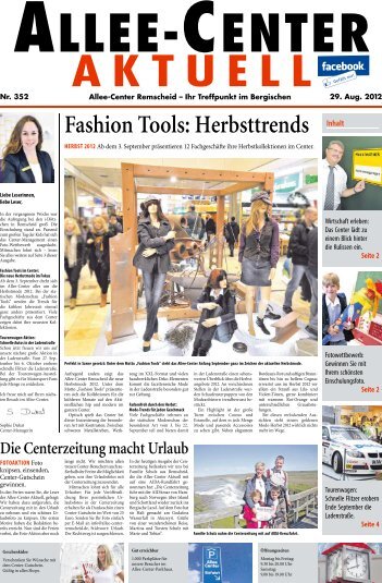 Fashion Tools: Herbsttrends - Allee Center Remscheid