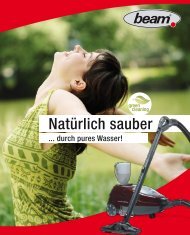 NatÃ¼rlich sauber - beam Dampfsauger