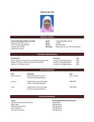 curriculum vitae personal details academic qualifications work ...