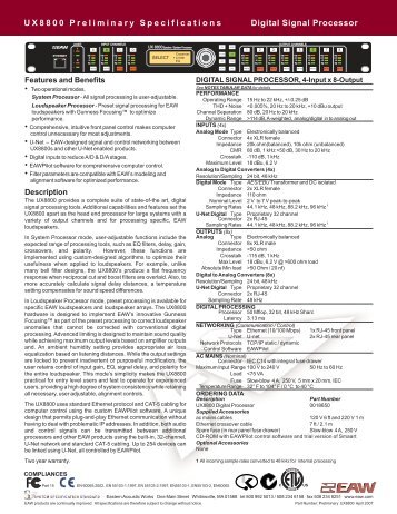 RDxxxx UX8800 SPEC 4.qxp - aalt