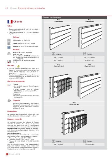CHORUS horizontal - Finimetal