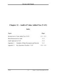 Chapter 11 â Audit of Value Added Tax (VAT)