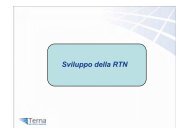 Sviluppo della RTN - Aeit - Sezione Trentino Alto Adige