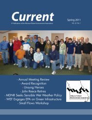 Spring - Missouri Water Environment Association