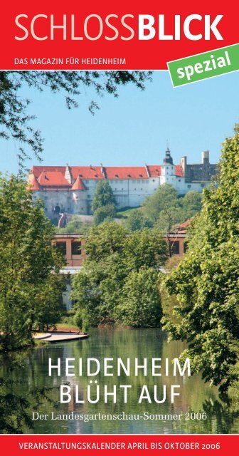 Heidenheim blüht auf - der Landesgartenschau ... - Schlossblick