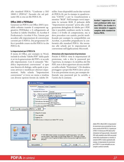 PDF/A in sintesi - PDF Association