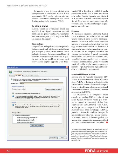PDF/A in sintesi - PDF Association
