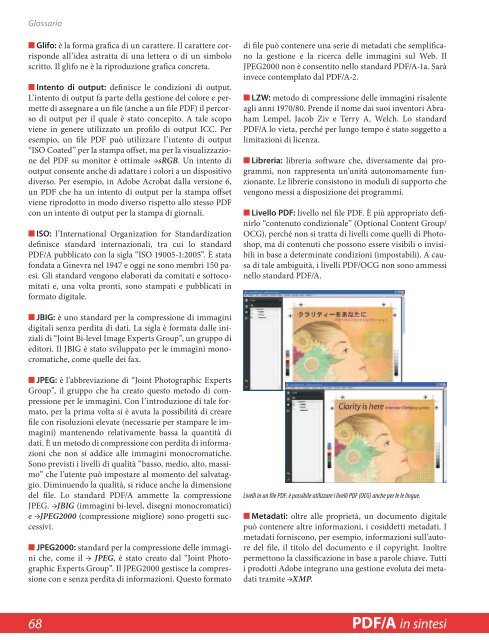 PDF/A in sintesi - PDF Association