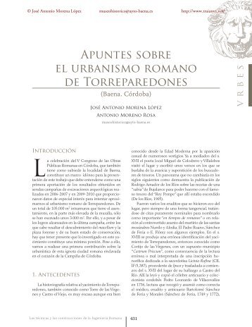 2010 Urbanismo de Torreparedones - Traianvs