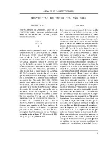 BoletÃ­n 1er Semestre 2002.p65 - Poder Judicial