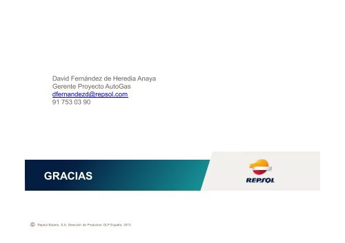 David Fernandez - Repsol - CIMALSA