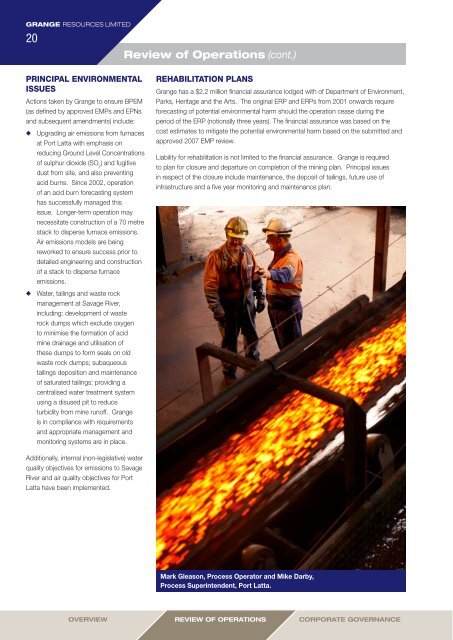 2011 Annual Report (3 April 2012) - Grange Resources