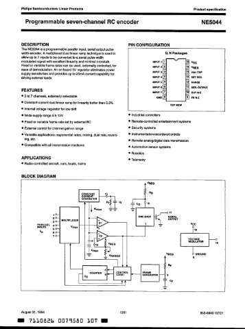 Programmable seven-channel RC encoder - BaroneRosso.it