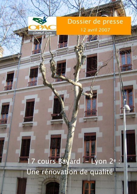 17 cours Bayard - Lyon 2e - Grand Lyon Habitat