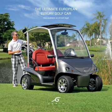 to download brochure - Bennett Golf Cars