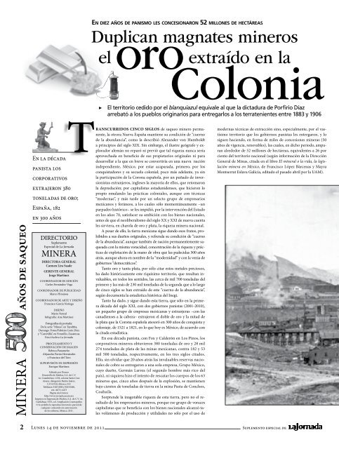 EdiciÃ³n en pdf - La Jornada - UNAM