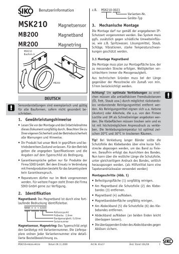 MB200 MR200 - Acumo