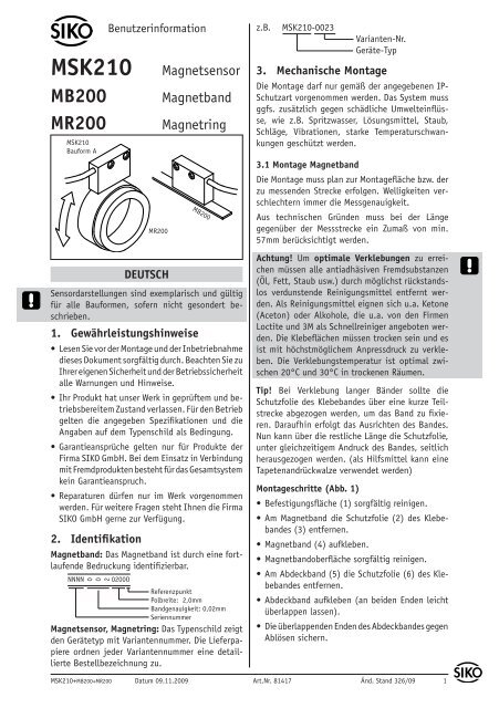 MB200 MR200 - Acumo