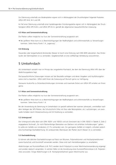 Verarbeitungsrichtlinie (PDF 75 KB) - URSA Home Page