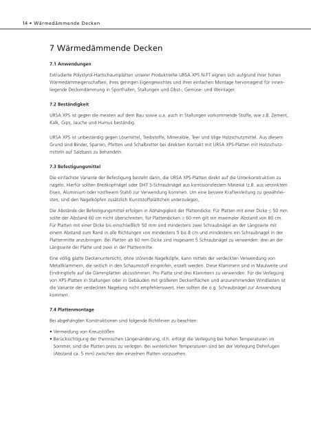 Verarbeitungsrichtlinie (PDF 75 KB) - URSA Home Page