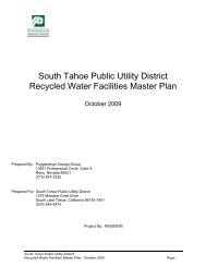 October 2009 - South Tahoe Public Utility District