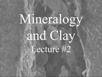 Lecture #2 - Alfred's Clay Store