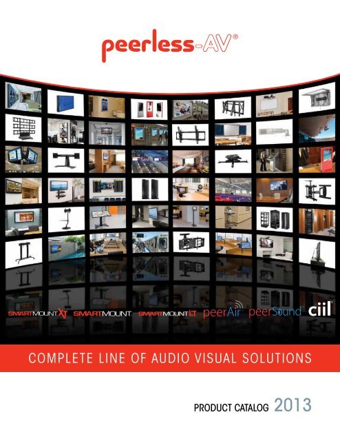 COMPLETE LINE OF AUDIO VISUAL SOLUTIONS - Peerless-AV