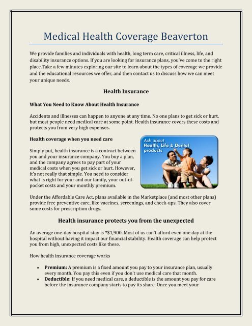 can i buy health insurance any time of the year